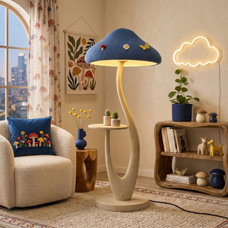 Fable Boucle Mushroom Floor Lamp