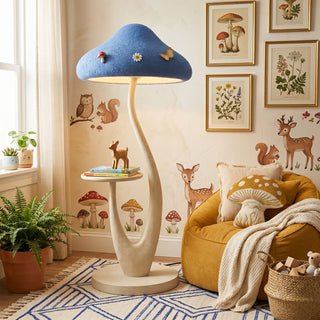 Fable Boucle Mushroom Floor Lamp