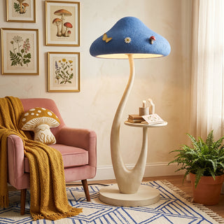 Fable Boucle Mushroom Floor Lamp