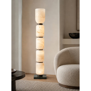 Ficupala Alabaster Floor Lamp