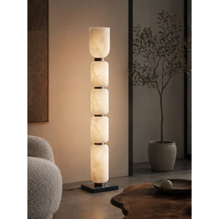 Ficupala Alabaster Floor Lamp