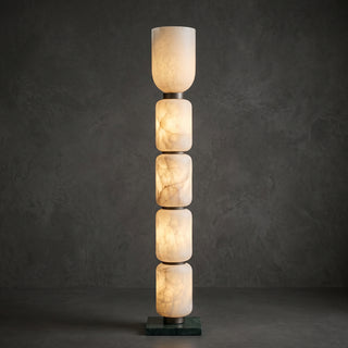 Ficupala Alabaster Floor Lamp
