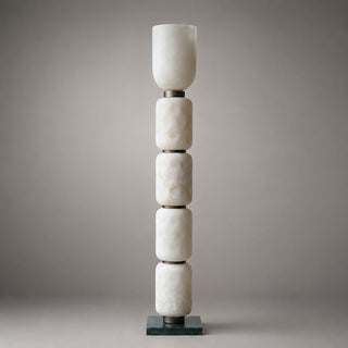 Ficupala Alabaster Floor Lamp