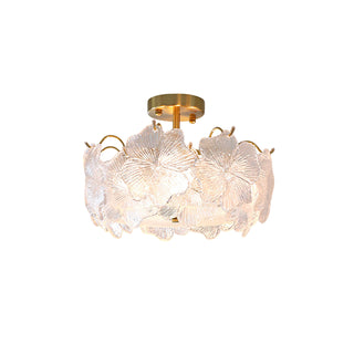 Four-Leaf Clover Glass Ceiling Lamp