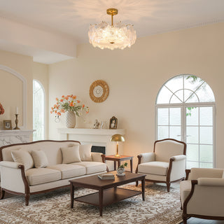 Four-Leaf Clover Glass Ceiling Lamp