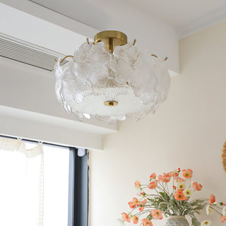 Four-Leaf Clover Glass Ceiling Lamp