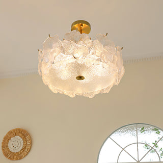 Four-Leaf Clover Glass Ceiling Lamp