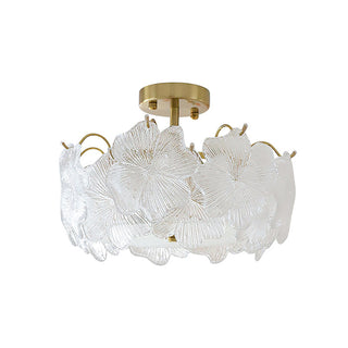Four-Leaf Clover Glass Ceiling Lamp