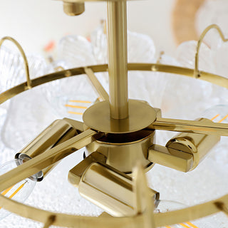 Four-Leaf Clover Glass Ceiling Lamp