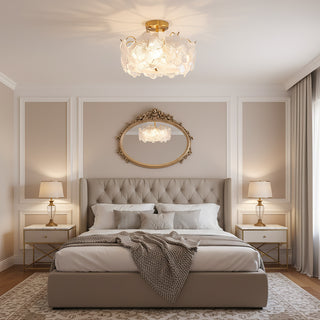 Four-Leaf Clover Glass Ceiling Lamp