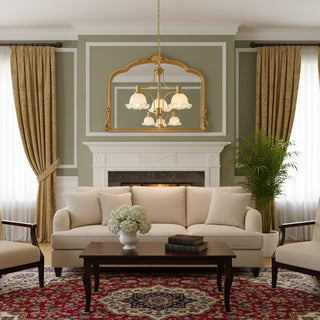 French Floral Chandelier