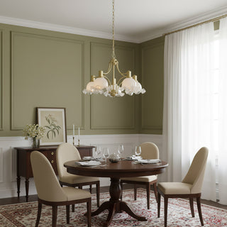 French Floral Chandelier