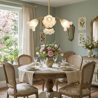 French Lily Chandelier