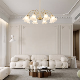 French Lily Chandelier