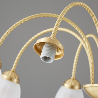 French Lily Chandelier