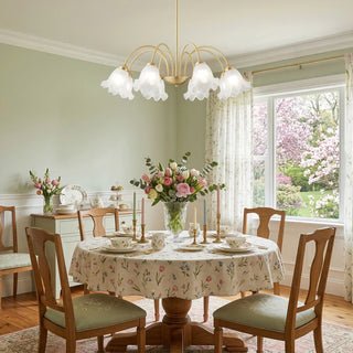 French Lily Chandelier