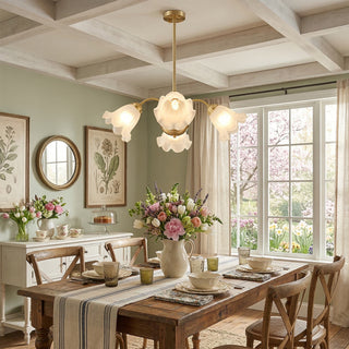 French Lily Chandelier