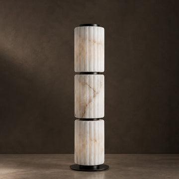 3 sections: D 9.8″ x H 35.8″ / D 25cm x H 91cm