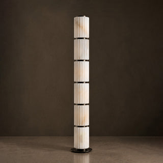 Fulcrum Column Alabaster Floor Lamp – detail 13