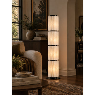 Fulcrum Column Alabaster Floor Lamp – detail 4