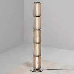 5 sezioni: D 9,8″ x H 59″ / D 25cm x H 150cm