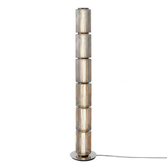 6 sezioni: D 9,8″ x H 69,3″ / D 25cm x H 176cm