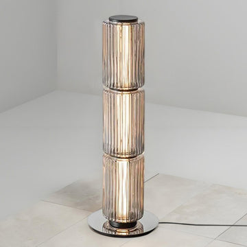 3 sections: D 9.8″ x H 35.8″ / D 25cm x H 91cm