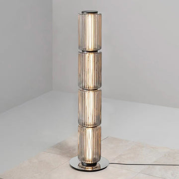 4 sections: D 9.8″ x H 46.9″ / D 25cm x H 119cm