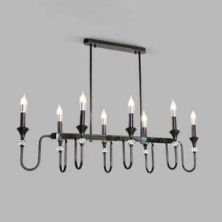 Gabriel Candelabra Linear Pendant Lamp