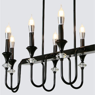 Gabriel Candelabra Linear Pendant Lamp