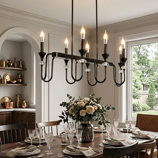 Gabriel Candelabra Linear Pendant Lamp