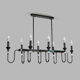 Gabriel Candelabra Linear Pendant Lamp