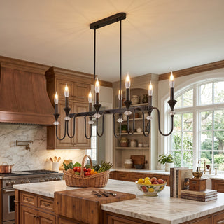 Gabriel Candelabra Linear Pendant Lamp