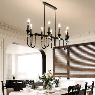 Gabriel Candelabra Linear Pendant Lamp