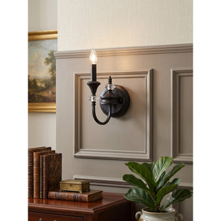 Gabriel Crystal Candelabra Sconce