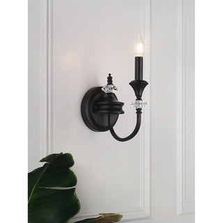 Gabriel Crystal Candelabra Sconce