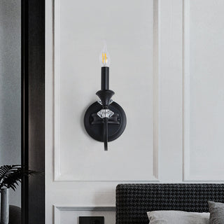 Gabriel Crystal Candelabra Sconce