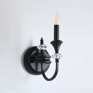 Gabriel Crystal Candelabra Sconce