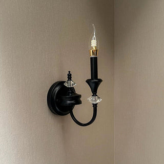 Gabriel Crystal Candelabra Sconce