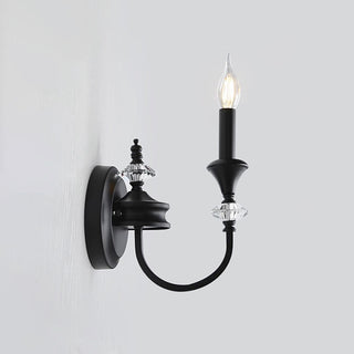 Gabriel Crystal Candelabra Sconce