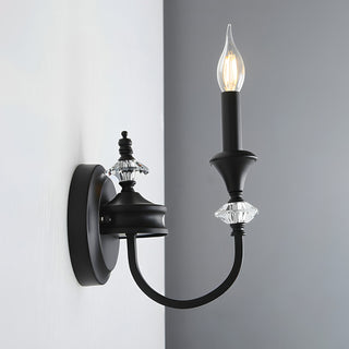 Gabriel Crystal Candelabra Sconce