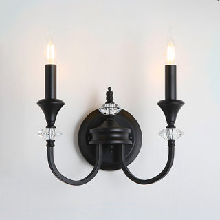 Gabriel Crystal Candelabra Sconce