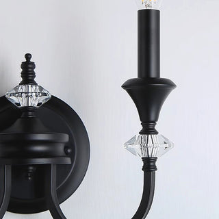 Gabriel Crystal Candelabra Sconce