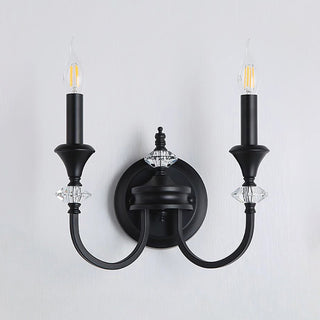 Gabriel Crystal Candelabra Sconce