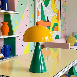 Gios Color-Block Table Lamp (Built-in Battery)