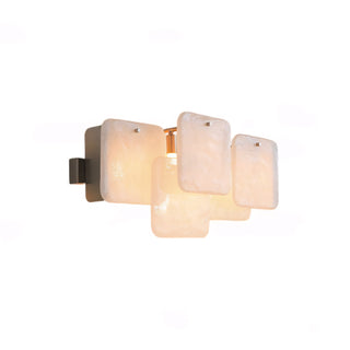 Glacia Overlapping Glass Sconce