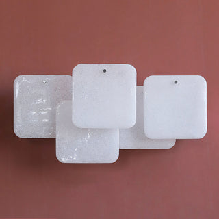 Glacia Overlapping Glass Sconce