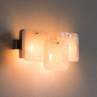 Glacia Overlapping Glass Sconce