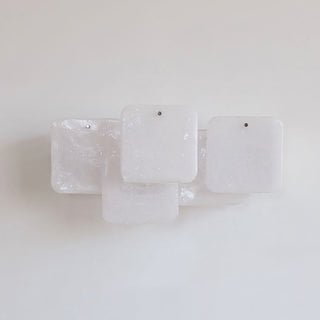 Glacia Overlapping Glass Sconce