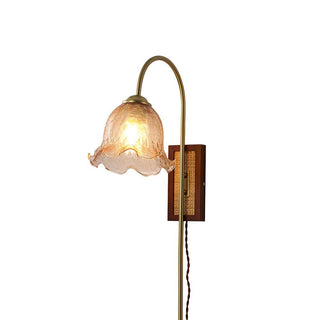 Flower Glass Wall Lamp - Pinlighting